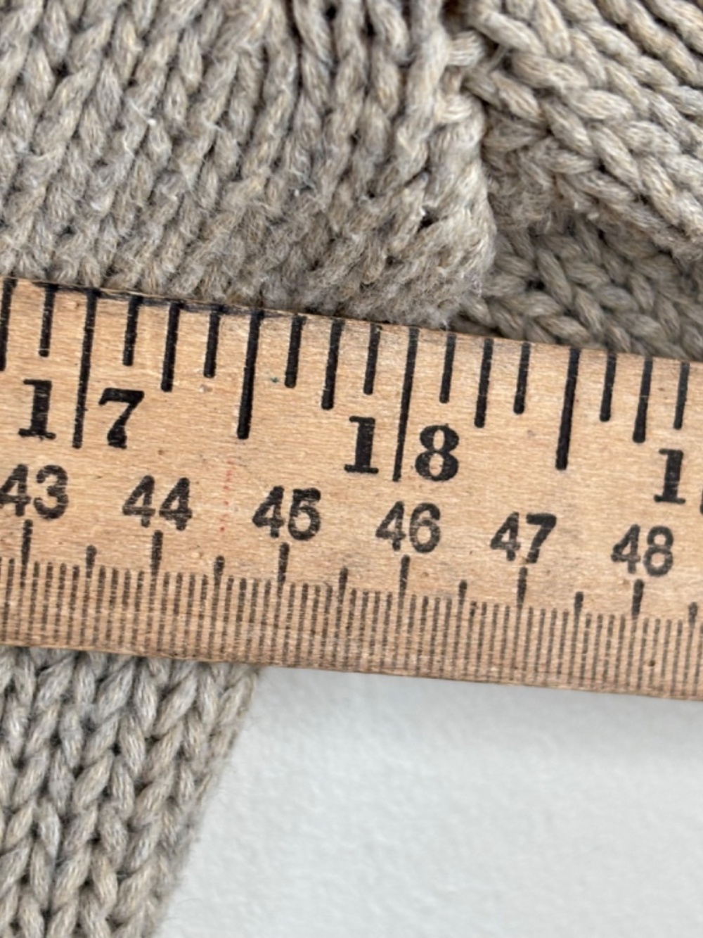 Banana Republic Organic Cotton Cardigan S Beige Chunky Fisherman Neutral Preppy - Picture 8 of 10
